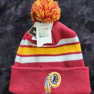Winter hat. Vintage Redskin Logo.